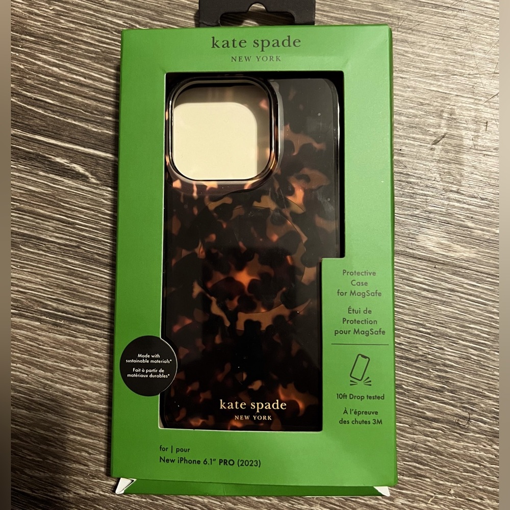 Kate Spade Transparent Tortoise Case